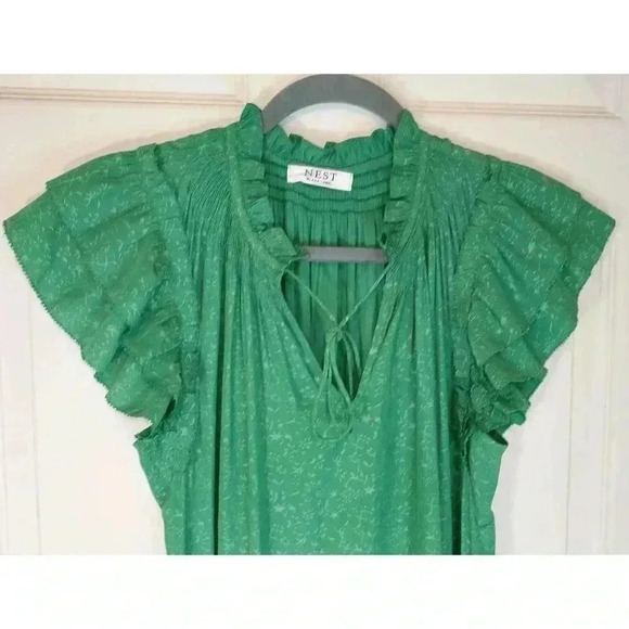 Nest Black Label green lightweight dress size xs - Picture 2 of 6